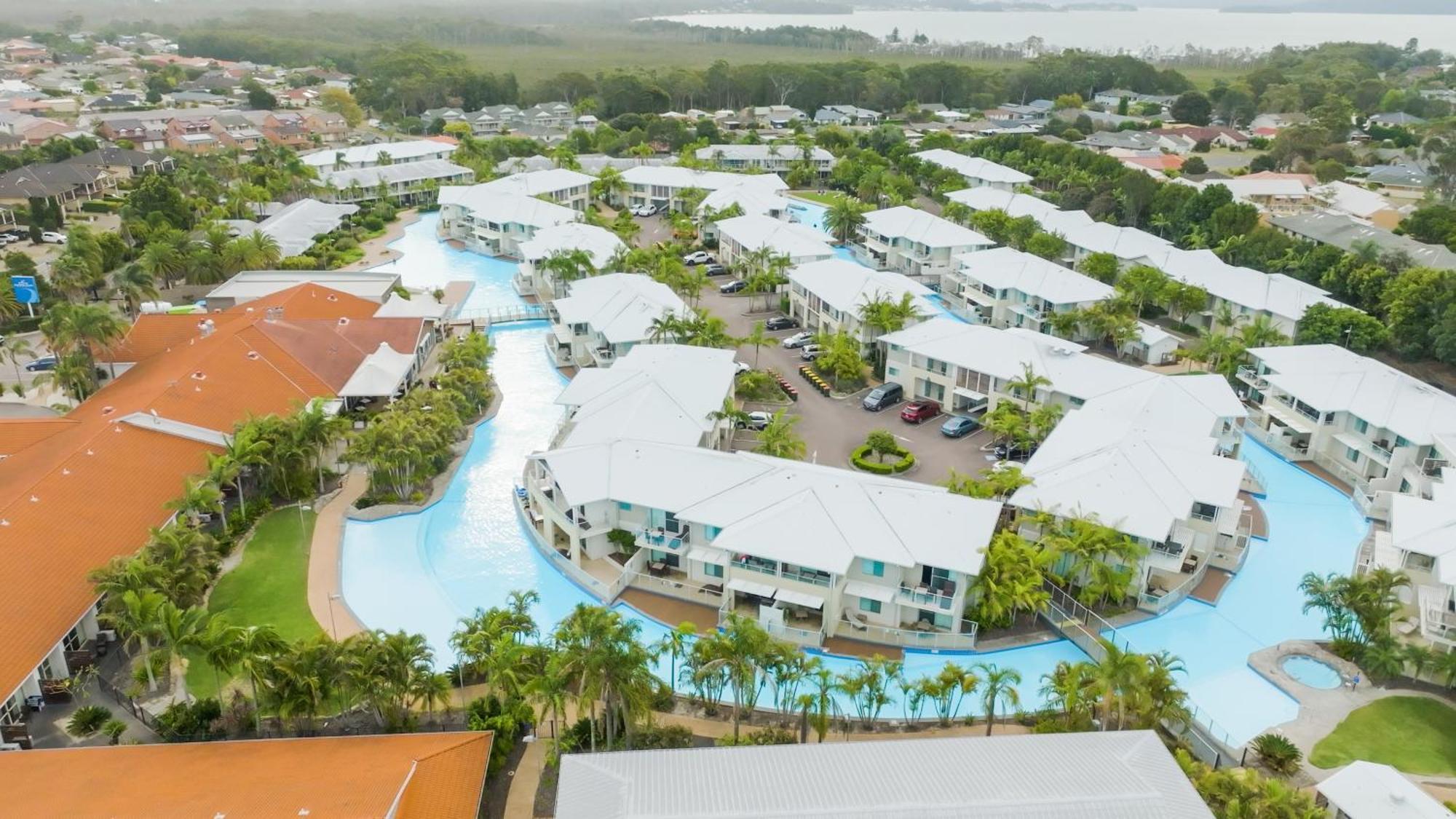 Oaks Port Stephens Pacific Blue Resort Salamander Bay Bagian luar foto