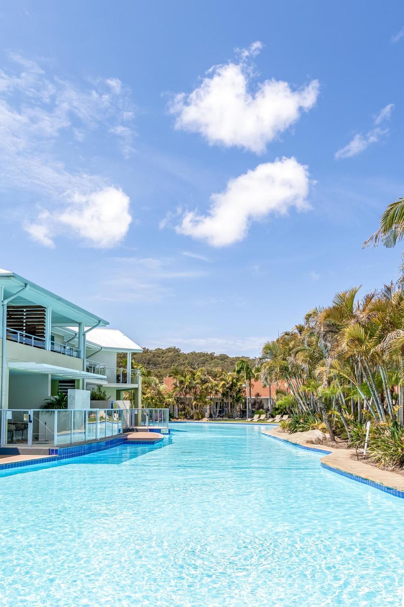 Oaks Port Stephens Pacific Blue Resort Salamander Bay Bagian luar foto